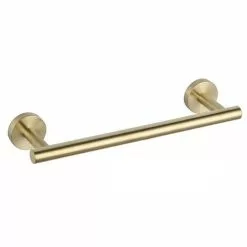 Tinor Towel Rack With Drilling, 304 Stainless Steel Towel Rack, Bath Towel Rack Brushed Nickel Towel Holder For Bathroom, Kitchen, Gold, 30cm