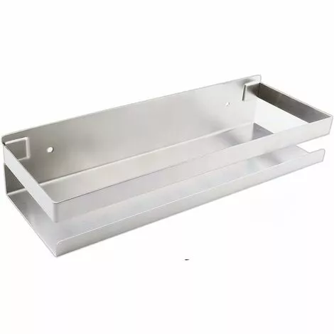 Tinor Bathroom Wall Shelf 20-40cm Modern Matte Black Bathroom Kitchen Shower Brushed(3010.56cm)