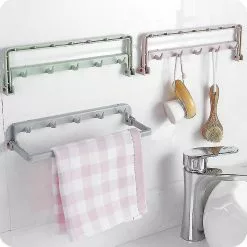 Unbranded Paste In Wall Cabinet Stick Kitchen Bathroom Door Storage Multifunction Rack