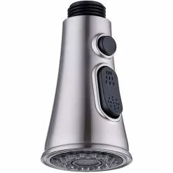 OSQI Kitchen Faucets Replacement Head Shower Head For Mixer Tap, Shower Head Shower Head 2 Jets Chrome Kitchen Faucet Sink Faucet