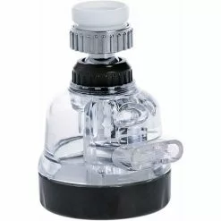 Tinor 360°Swivel Faucet Tap Aerator, Adjustable 3 Mode Water-Saving Faucet Splash-Proof Filter Tap Booster For Bathroom Kitchen