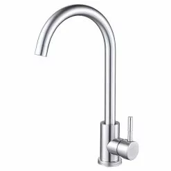 H'ana Shiyi Stainless Steel Kitchen Faucet - 360 Rotatable - Kitchen Sink Faucet - Single Handle Sink Faucet - Matte