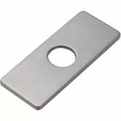 H'ana Shiyi Kitchen Sink Hole Cover For Bathroom Faucet, Lavatory, Faucet Escutcheon In Brushed Nickel
