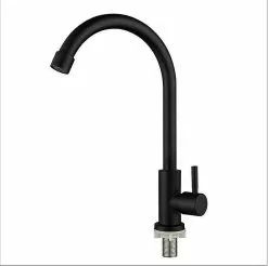 Unbranded Modern Black Sink Mix Stainless Steel 304 Kitchen Faucet