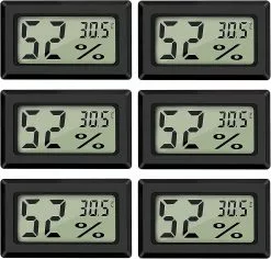 Wonderful Wow Mini Digital Lcd Thermometer Hygrometer Temperature Humidity Portable Thermometer Thermo Hygrometer Indicator For Office Kitchen
