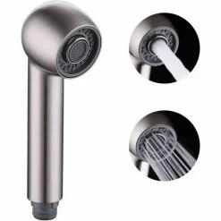 EINEMGELD Spare Kitchen Faucet Spray 2 Types Of Spray Kitchen Faucet Head Replacement For Brushed Nickel Mixer Tap,