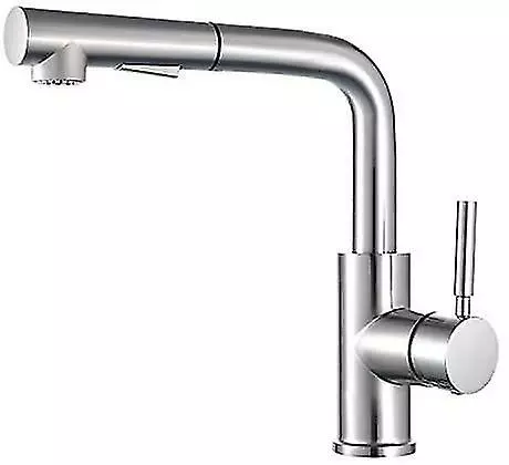 Unbranded Faucet Kitchen Kitchen Faucet Extendable High Pressure 360 Rotatable, Mixer Faucet Stainless Steel With 2 Jet Types For Kitchen / Sink / Bar / Mobil
