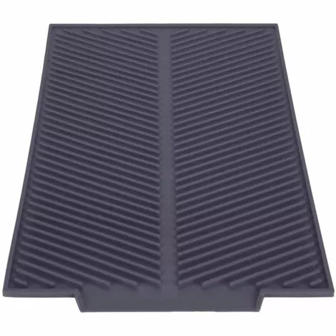 MEZHENG Silicone Non-slip Dish Drying Mat Drying Dish For Kitchen (Color : Gray) - Image 2