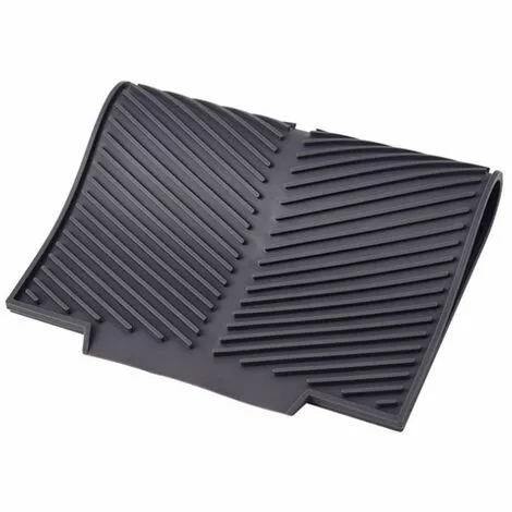 MEZHENG Silicone Non-slip Dish Drying Mat Drying Dish For Kitchen (Color : Gray) - Image 5