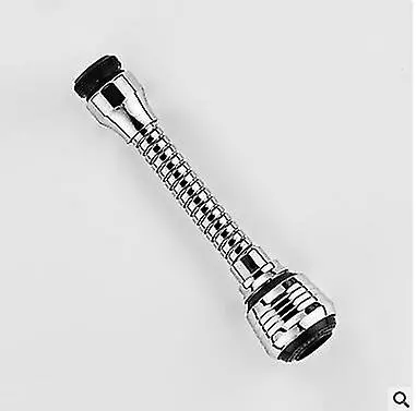 Unbranded Zk-1pc Faucet Spout - 360 Swivel Kitchen Faucet Adapter - Flexible Silver - Image 4