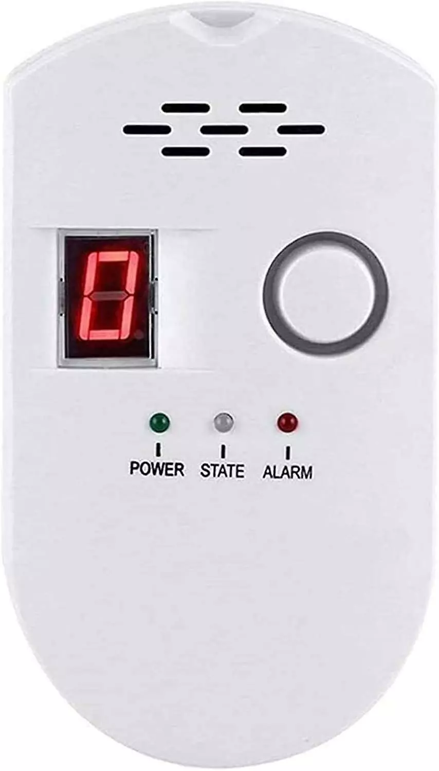 LetsGO Digital Natural Gas Detector Home Gas Alarm Gas Leak Detector High Sensitivity Lpg Lng Natural Coal Leak Detection Home/kitchen Alarm Monitor