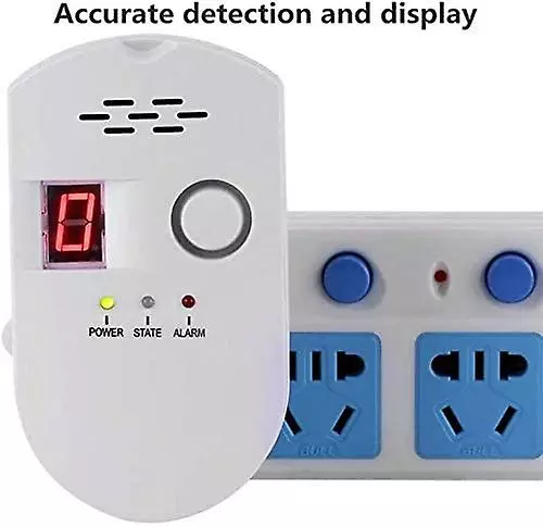 LetsGO Digital Natural Gas Detector Home Gas Alarm Gas Leak Detector High Sensitivity Lpg Lng Natural Coal Leak Detection Home/kitchen Alarm Monitor - Image 4
