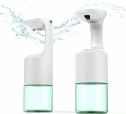 LetsGO Touchless Automatic Soap Dispenser - Adjustable Hands Free Alcohol Dispenser - For Kitchen, Bathroom, Office, Hospital (1 Pack)