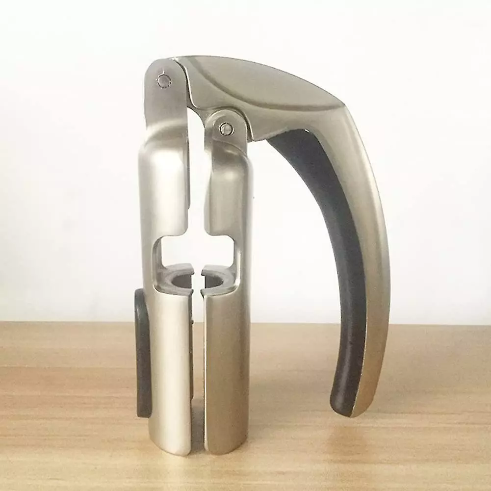 LetsGO Champagne Bottle Corkscrew - Sparkling Wine Bottle Corkscrew - Kitchen Corkscrew - Bottle Opener (silver) - Image 4