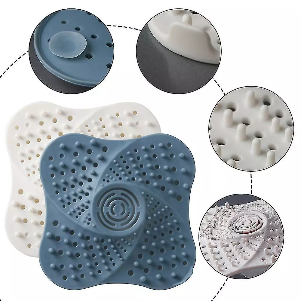 Unbranded Pieces Shower Hair Catcherhair Filter For Shower With Suction Cup Sieve Sink Stopper Bathtub Anti Hair Filter Shower Plug Filter Bathtub For Kitchen S - Image 3
