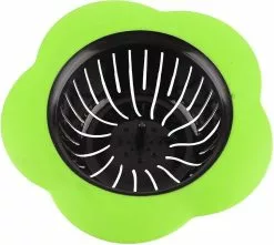Unbranded Plastic Sink Shower Drain Strainer Generic Hair Catcher Basket Filter For Kitchen Bathroom Floor Drain Balcony Drainage Hole Bathtub Sink(green)