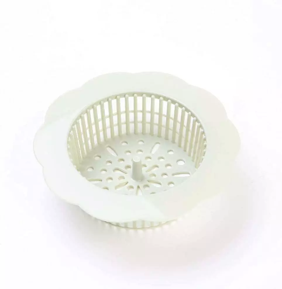Unbranded Floor Drain For Dry And Wet Area Plastic Shower Floor Drain Bathroom Hair Strainer Kitchen Floor Drain Sink Bathroom White - Image 3