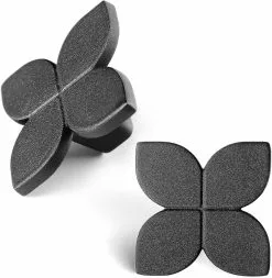 Unbranded 2 Pieces Drawer Knobs, Furniture Knobs In Black, Cabinet Knobs In Brushed Brass, Drawer Knobs In Brass, Kitchen Door Handles