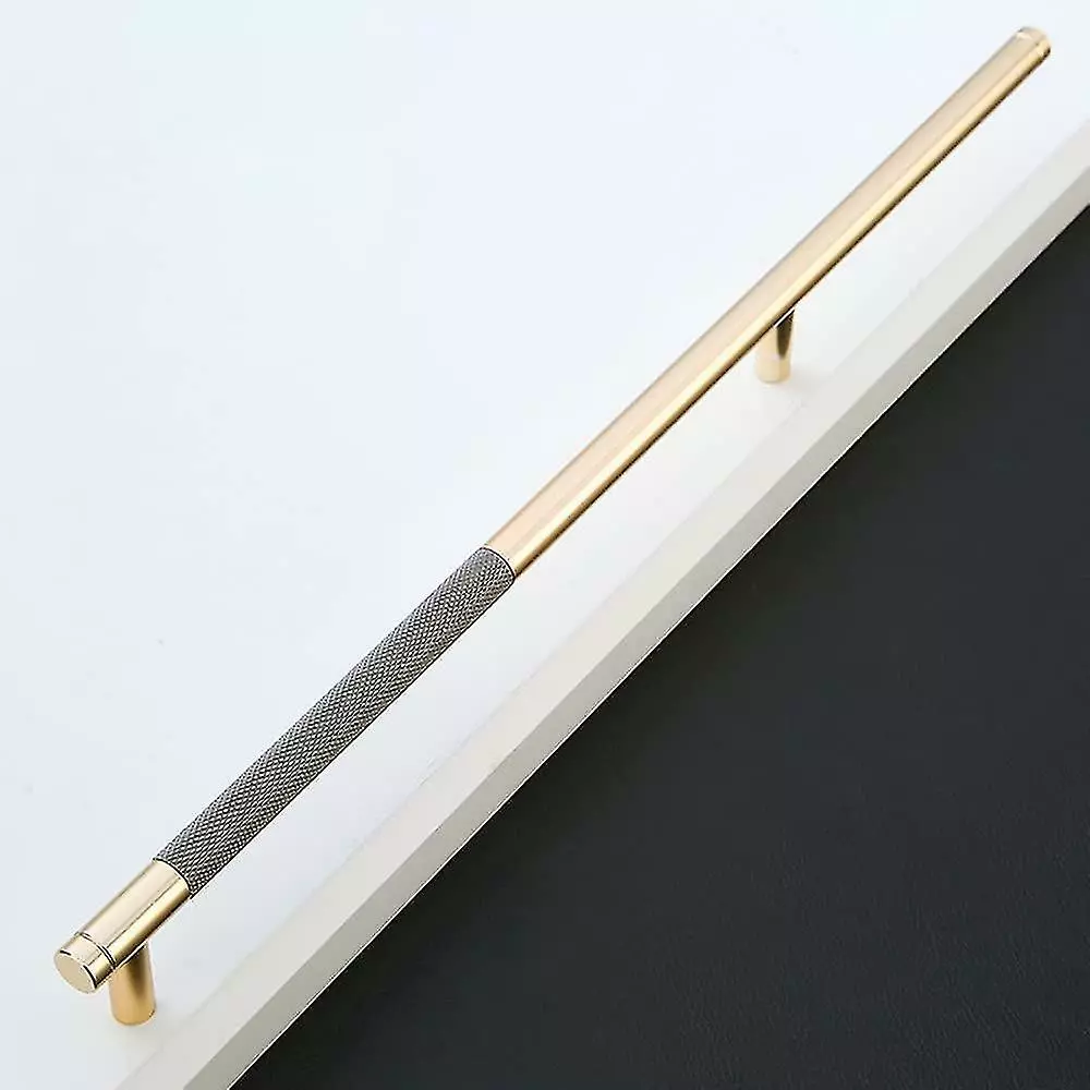 Unbranded 2 Pack Modern Gold Cabinet Handles Furniture Handles Hole Distance 256mm Vintage Door Handles For Kitchen Cabinets Dresser Cupboard (golden Grey)