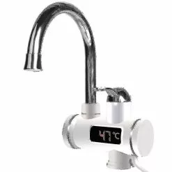 Ah Xing 360 Electric Instant Water Heater Faucet Tap Kitchen Fast Heat Led New - European Standard