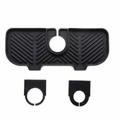 Hopeup Splash Proof Faucet Mat Reusable Non-slip Keep Tidy Adjustable Aperture Draining Pad Kitchen Gadgets