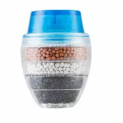 Ledilang 2pcs Kitchen Home Carbon Faucet Mini Tap Water Clean Filter Purifier Filtration Cartridge Carbon Wa