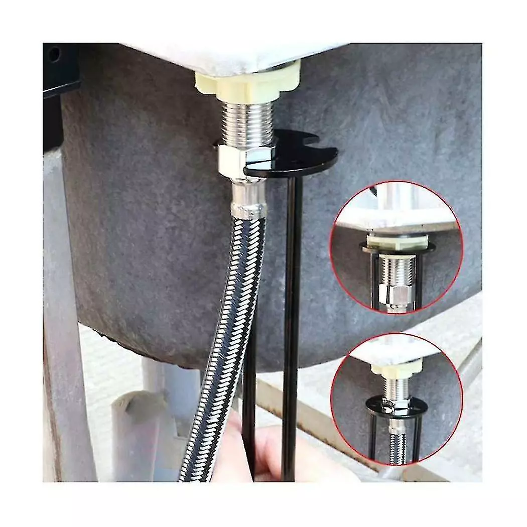 Unbranded Kitchen Repair Plumbing Tool Sink Faucet Key Plumbing Pipe Four-claw Wrench Bathroom Wrench Tool Se