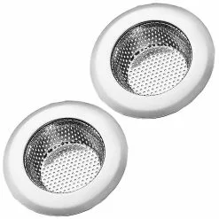 Unbranded Kitchen Sink Strainer Basket Stainless Steel Sink Drain Filter Kitchen Tools And Gadgets Sink Filtersilver2pcs