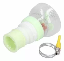 Unbranded Faucet Filter Splash-proof Shower Kitchen Household Universal Joint Telescopic Extension Rotary Water Filter Tap Water (1pcs)