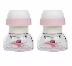 Unbranded Faucet Splash Proof Extension Extender Filter Kitchen Household Faucet Water Spray Rotatable Nozzle(2pcs-pink)