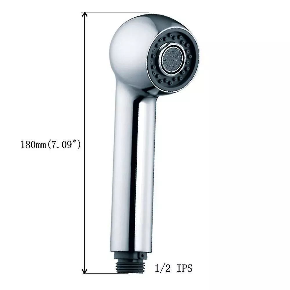 Unbranded Sprayer Head Replacement Tap Pull-out Spout Spare Shower Head Kitchen Faucet Bathroom Tap Head For Kitchen Sink Bath Tap Chrome1pcs-silver - Image 3
