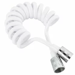 Unbranded Faucet Sink Kitchen Faucet, Basin Faucet Telescopic Compression Spring Tube Hot And Cold Water Shower Hose (1pcs-white)