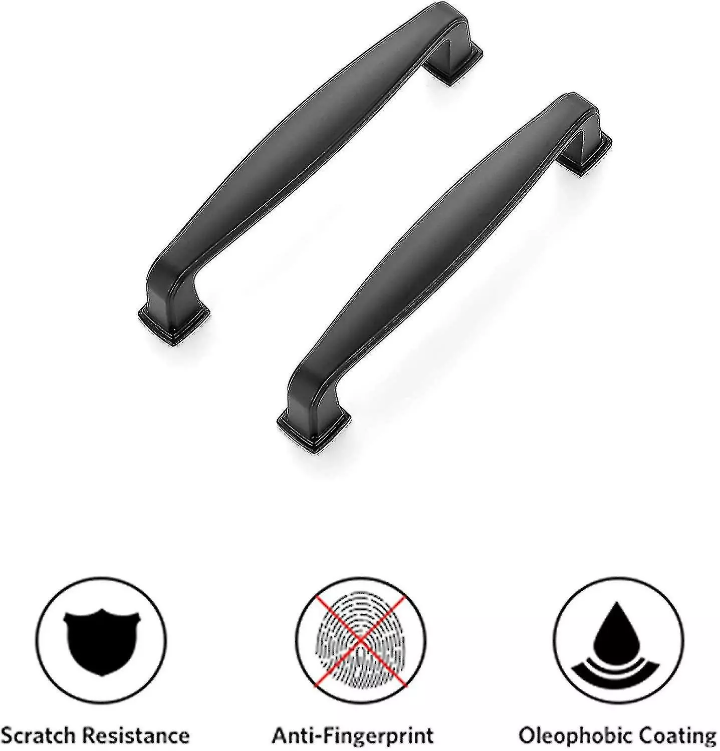 Unbranded 10pcs Black Drawer Handle, Cabinet Hardware, Kitchen Cabinet Handle (hole Spacing: 96mm) - Image 4