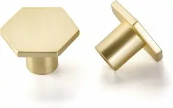 Unbranded Gold Drawer Knobs Kitchen Cabinet Hardware, - Ls6275gd Brushed Brass Cabinet Knobs Gold Cabinet Hardware Dresser Drawer Knobs Cupboard Door Knobsgold1