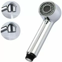 Way Durable Chrome Faucet Hand Shower Sink Showers Pro Kitchen Mixer Tap Shower Head 2 Spray Types