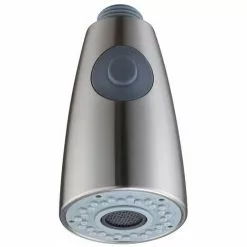 BOED Dual Function Kitchen Faucet Replacement Sink Spray Head Pull Out In 1/2" Brushed Interface