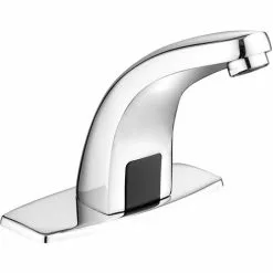 XINUY Automatic Infrared Sensor Faucet, Zinc Alloy Touchless Smart Sink Faucet Kitchen Bathroom Water Faucet