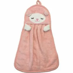 XINUY Set Of 3 Cute Animal Hand Towels, Hand Towel For Kitchen, Absorbent Hanging Hand Dry Towel