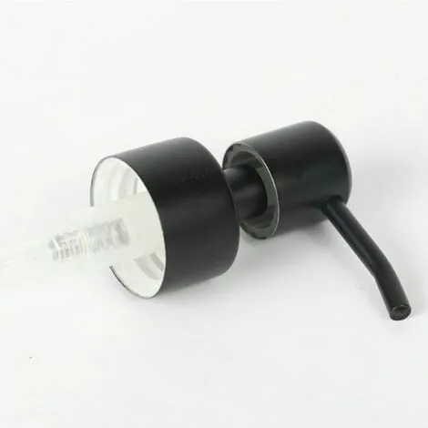 XINUY Black Soap Dispenser, Aluminum Soap Dispenser, 350 ML, Stainless, For Kitchen And Bathroom - Image 5