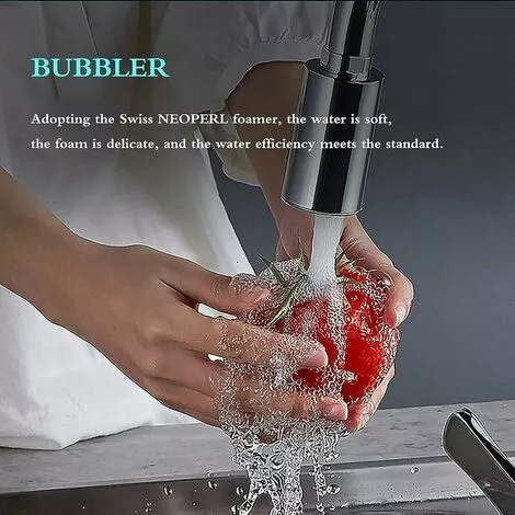 PENY Touchless Smart Faucet With Motion Sensor Water Saving Faucet For Bathroom Kitchen Fits Silver - Image 4