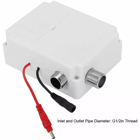 PRÉNFLE Wall Infrared Induction Sensor Water Faucet, Commercial Stainless Steel Hot Cold Basin Water Tap Water-Saving Kitchen Sink Faucet, 2.0-5.9In Sensing Distance, For Bathroom, Toilet, Hotel, Public Place - Image 4